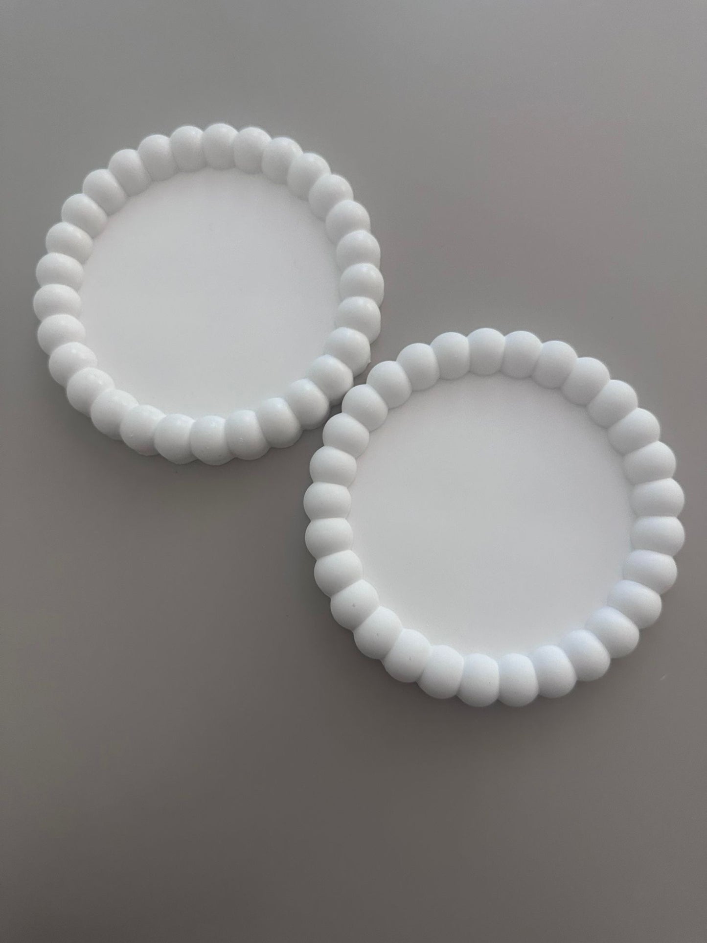 Pearl round tray large